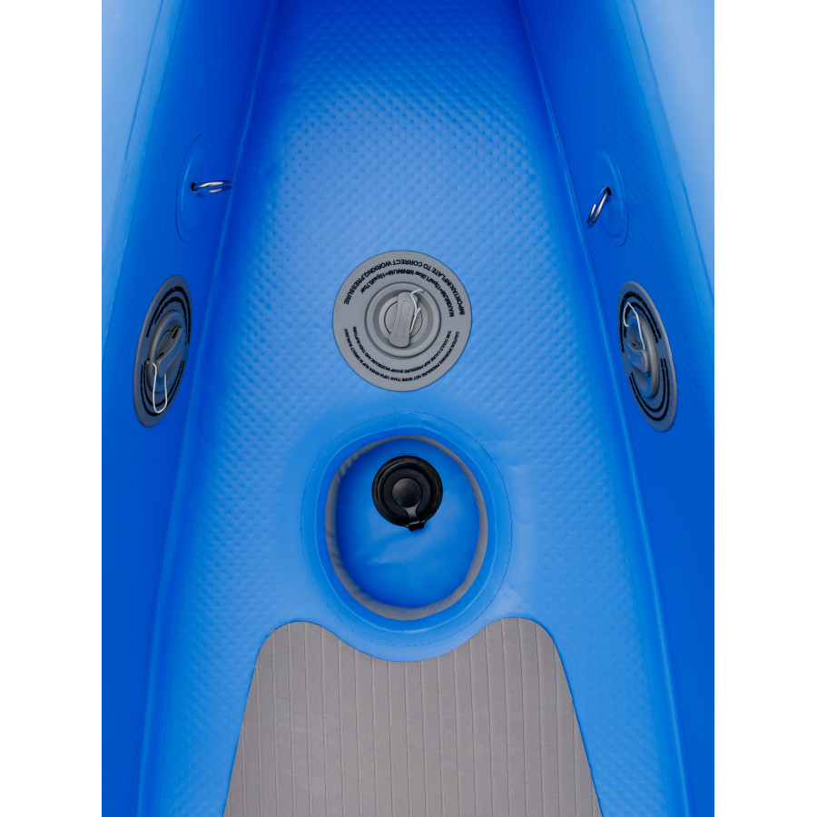 Надувной каяк двухместный Whale-2 (комплект с веслами) Надувной каяк двухместный Whale-2 (комплект с веслами)